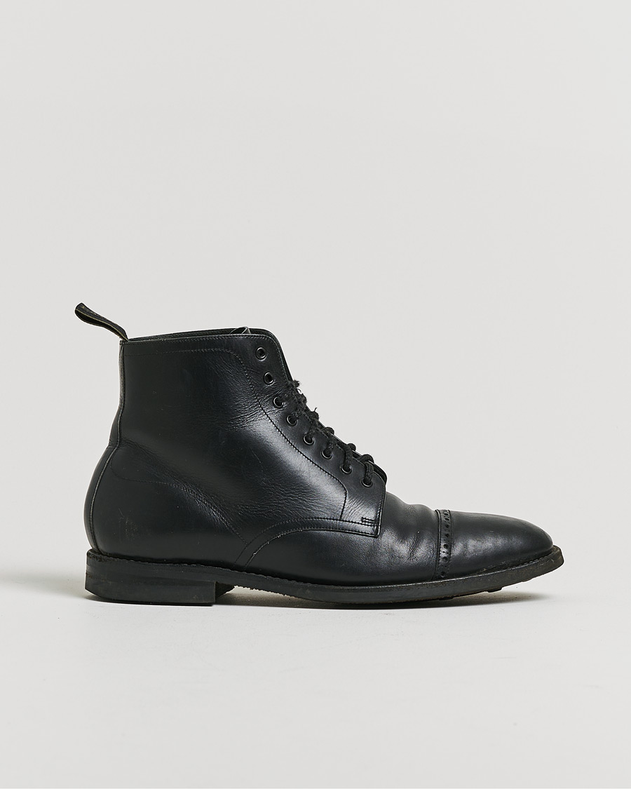 Uomini | Scarpe con cuciture Goodyear Pre-owned | Pre-owned | Loake 1880 Hyde Boot Black Calf UK10,5 - EU44,5