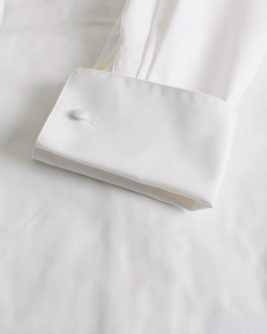 Uomini | Camicie | Pre-owned | Eton Slim Fit Tuxedo Shirt Black Ribbon White