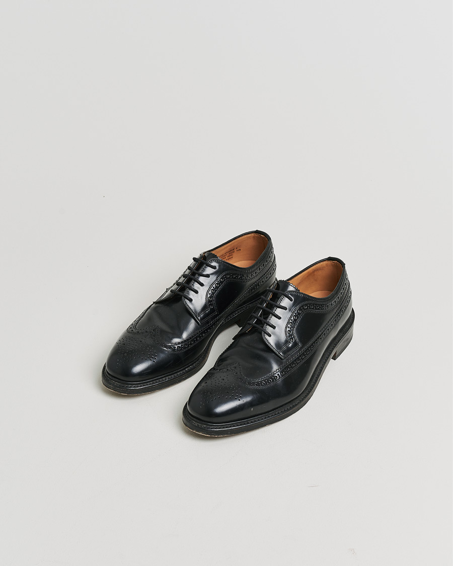 Uomini | Scarpe con cuciture Goodyear Pre-owned | Pre-owned | Loake Shoemakers Royal Brogue Black Polished Calf UK10,5 - EU44,5