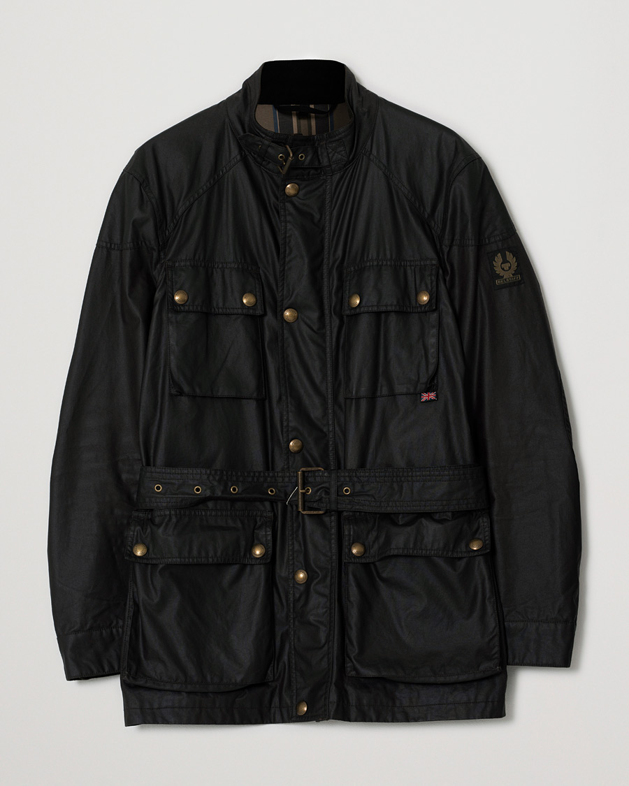 Uomini | Belstaff Roadmaster Belted Jacket Mahogany Brown 50 | Pre-owned | Belstaff Roadmaster Belted Jacket Mahogany Brown 50