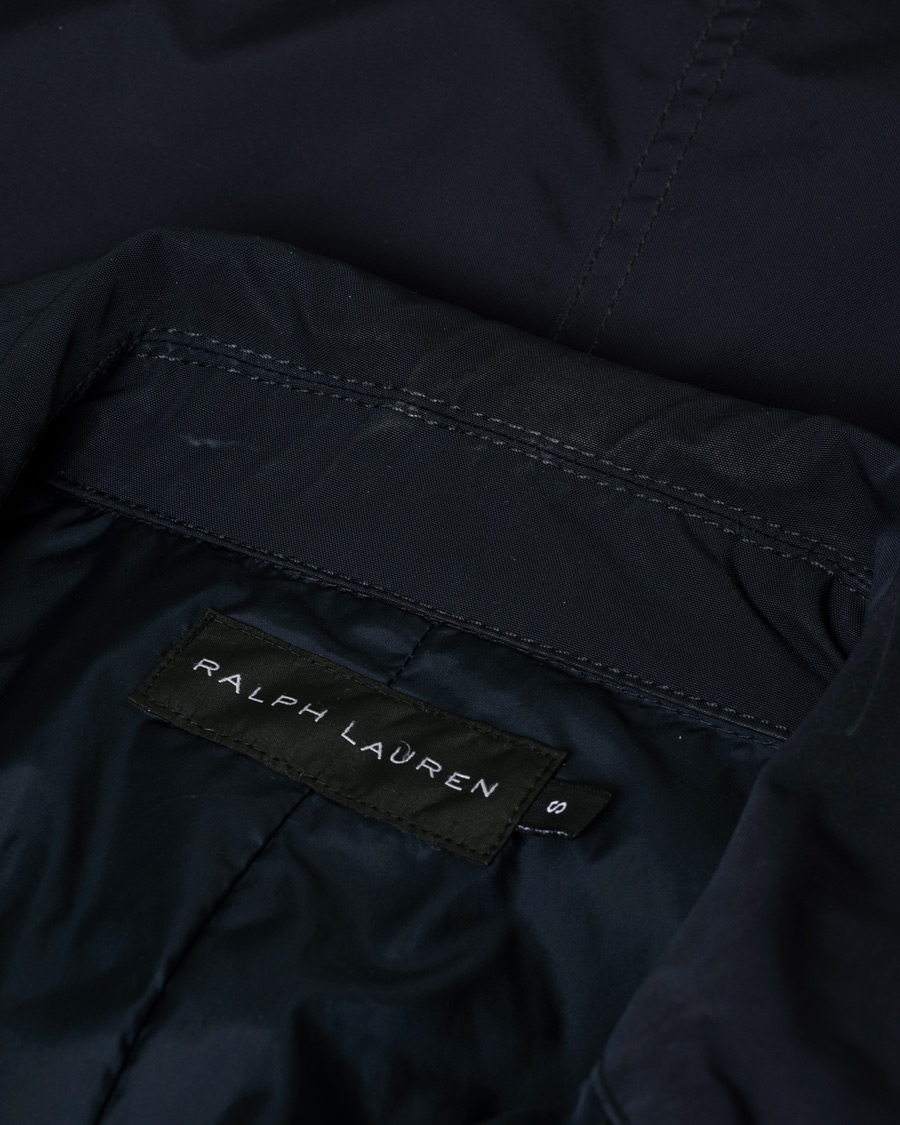 Uomini | Ralph Lauren Black Label Short Assault Jacket Navy S | Pre-owned | Ralph Lauren Black Label Short Assault Jacket Navy S