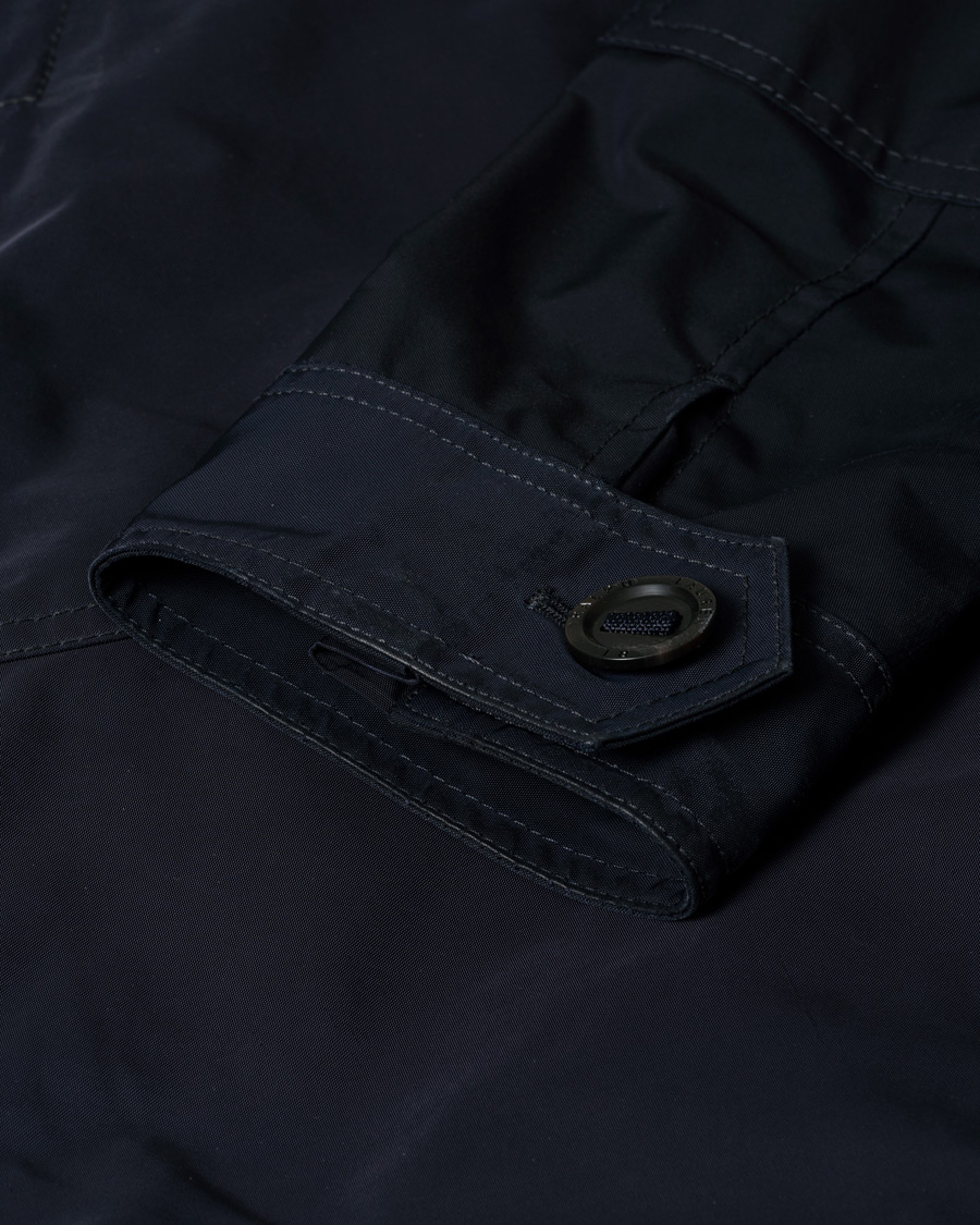 Uomini | Ralph Lauren Black Label Short Assault Jacket Navy S | Pre-owned | Ralph Lauren Black Label Short Assault Jacket Navy S