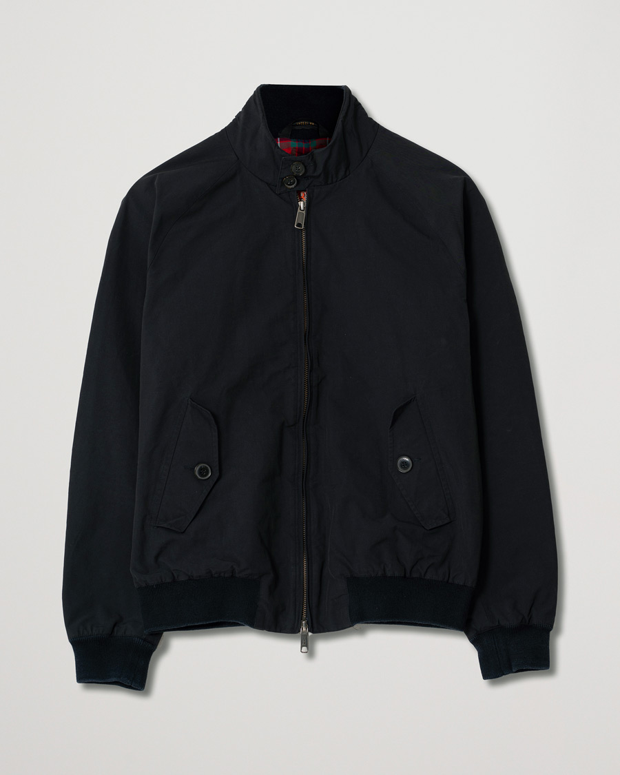 Uomini | Baracuta G9 Original Harrington Jacket Dark Navy UK38 - EU48 | Pre-owned | Baracuta G9 Original Harrington Jacket Dark Navy UK38 - EU48