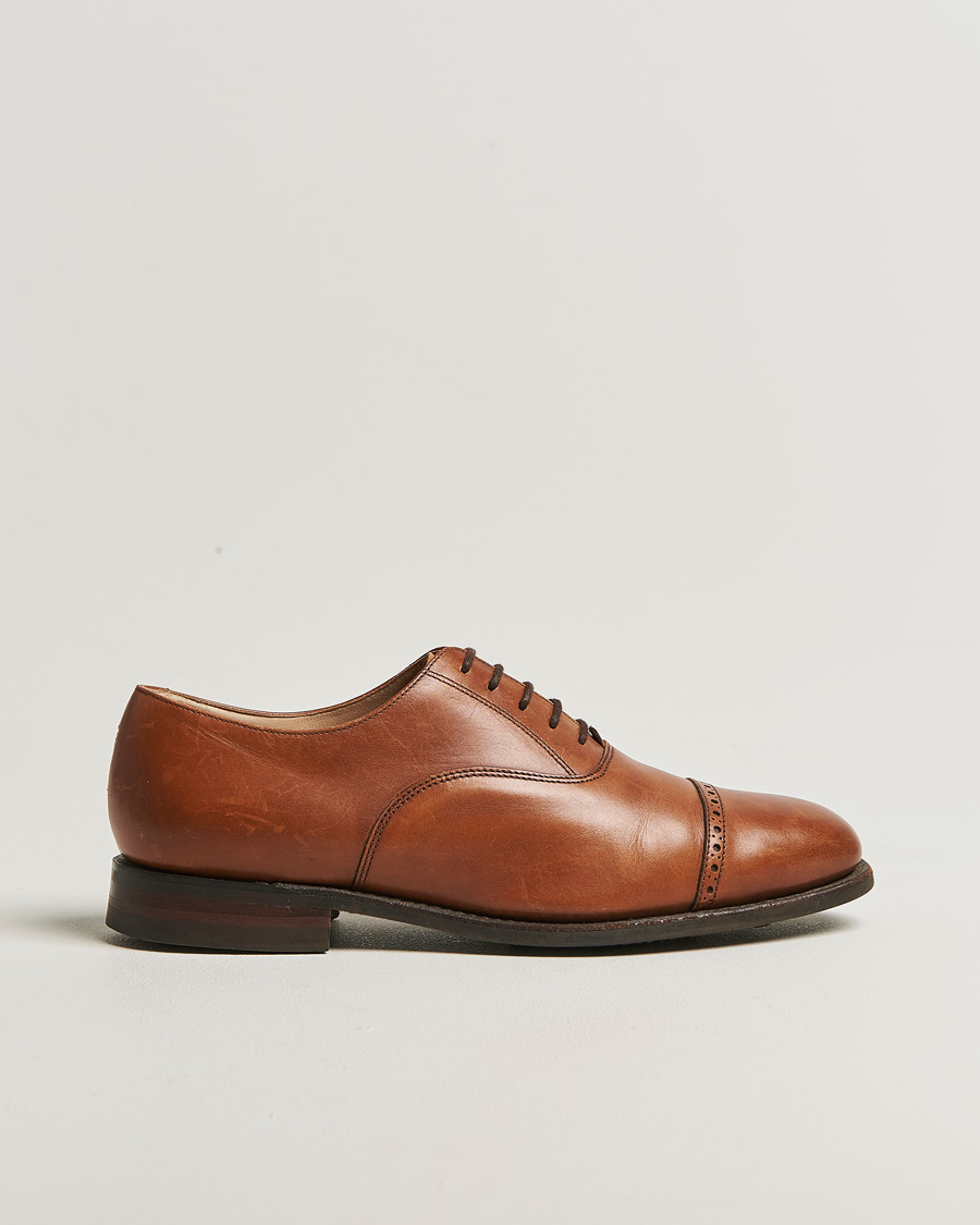 Uomini | Scarpe con cuciture Goodyear Pre-owned | Pre-owned | Loake 1880 Cadogan Oxford Mahogany Calf UK7,5 - EU41,5