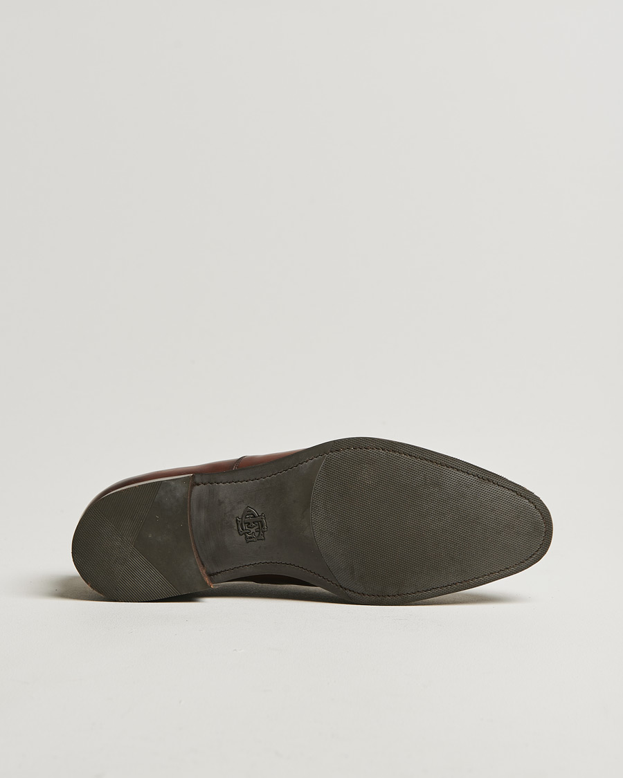 Uomini | Edward Green Chelsea Oxford Dark Oak Calf | Pre-owned | Edward Green Chelsea Oxford Dark Oak Calf