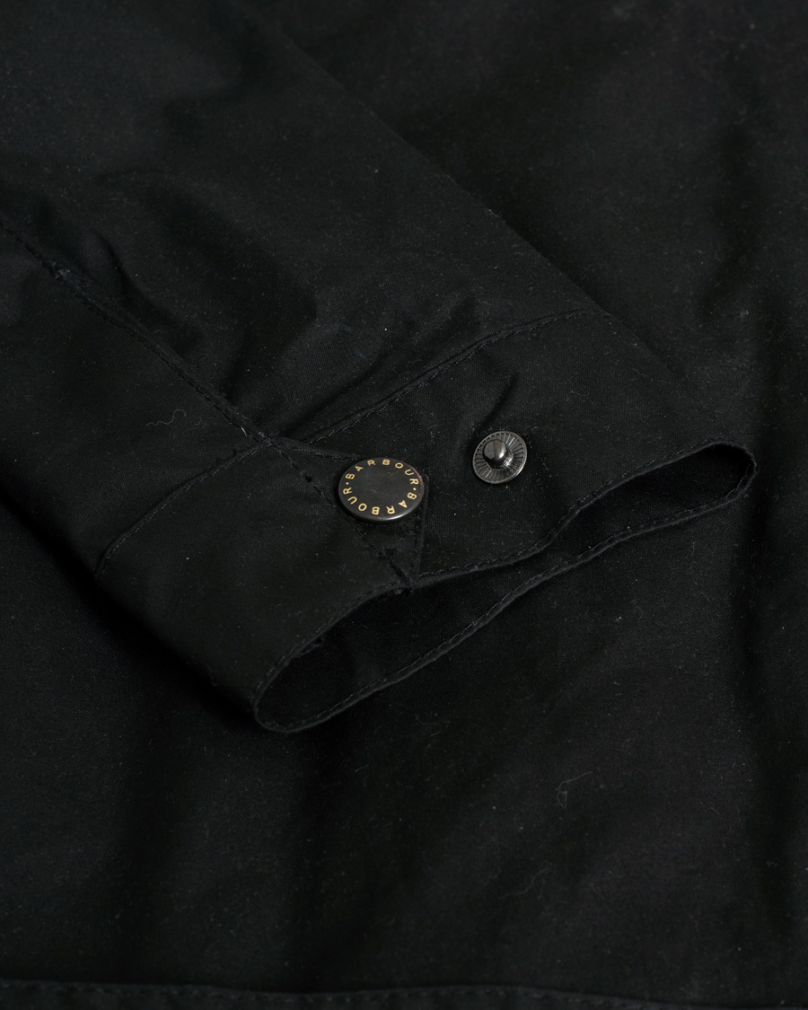 Uomini | Giacche | Pre-owned | Barbour International Slim Wax Jacket Black