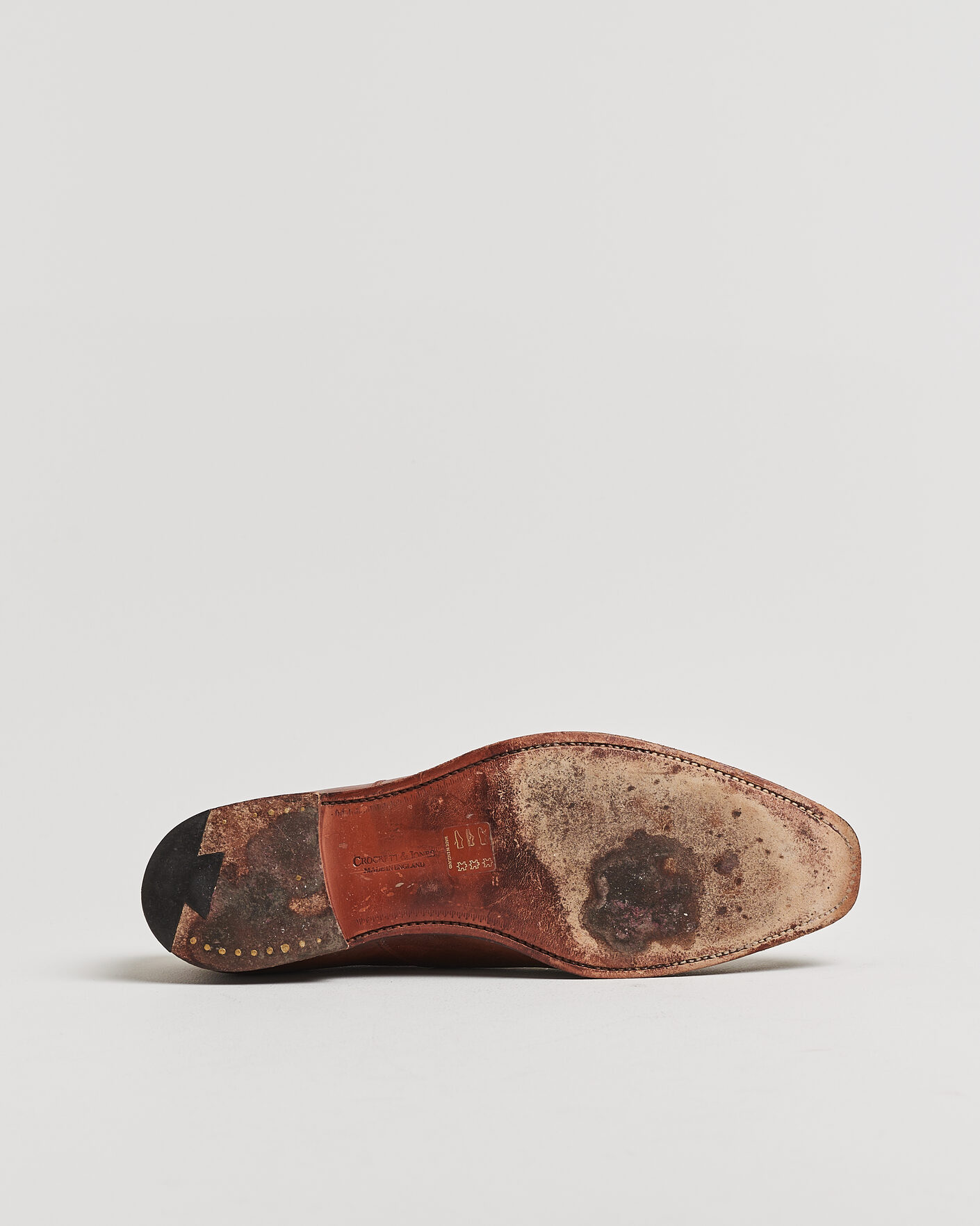 Uomini | Scarpe con cuciture Goodyear Pre-owned | Pre-owned | Crockett & Jones Hallam Oxford Beechnut Calf UK9,5 - EU43,5