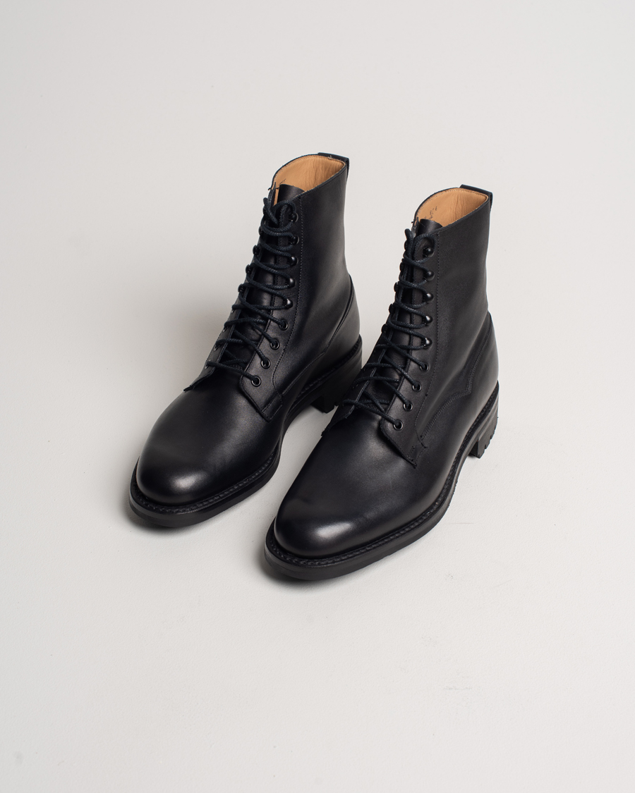 Uomini | Crockett & Jones Radnor Boot Black Calf UK8,5 - EU42,5 | Pre-owned | Crockett & Jones Radnor Boot Black Calf UK8,5 - EU42,5
