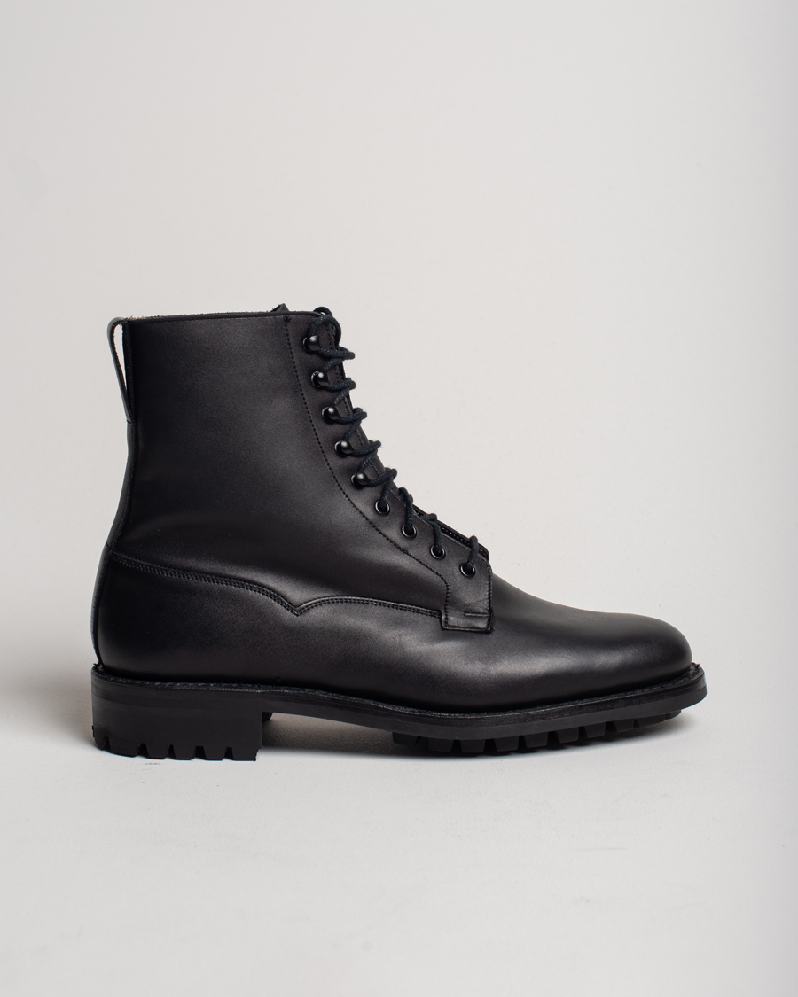 Uomini | Crockett & Jones Radnor Boot Black Calf UK8,5 - EU42,5 | Pre-owned | Crockett & Jones Radnor Boot Black Calf UK8,5 - EU42,5