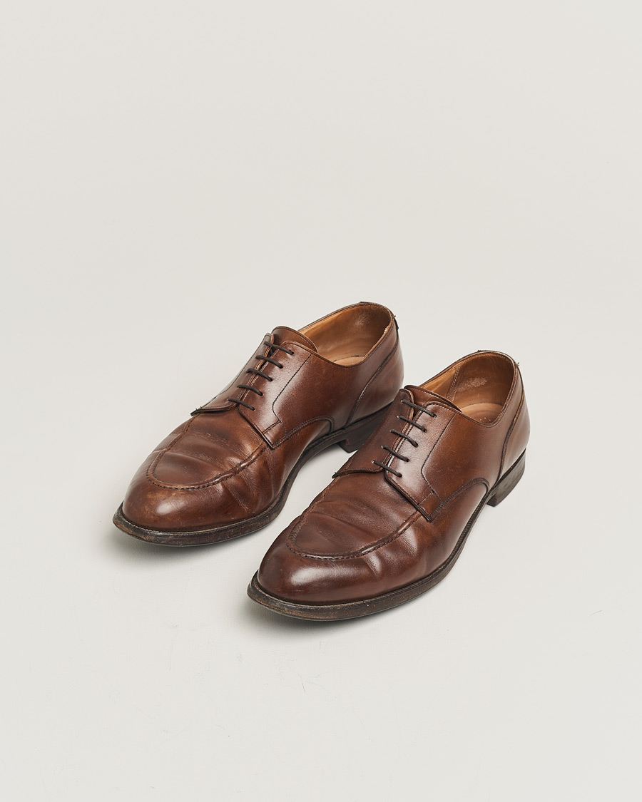 Uomini | Crockett & Jones Onslow Derby Brown Calf UK11 - EU45 | Pre-owned | Crockett & Jones Onslow Derby Brown Calf UK11 - EU45