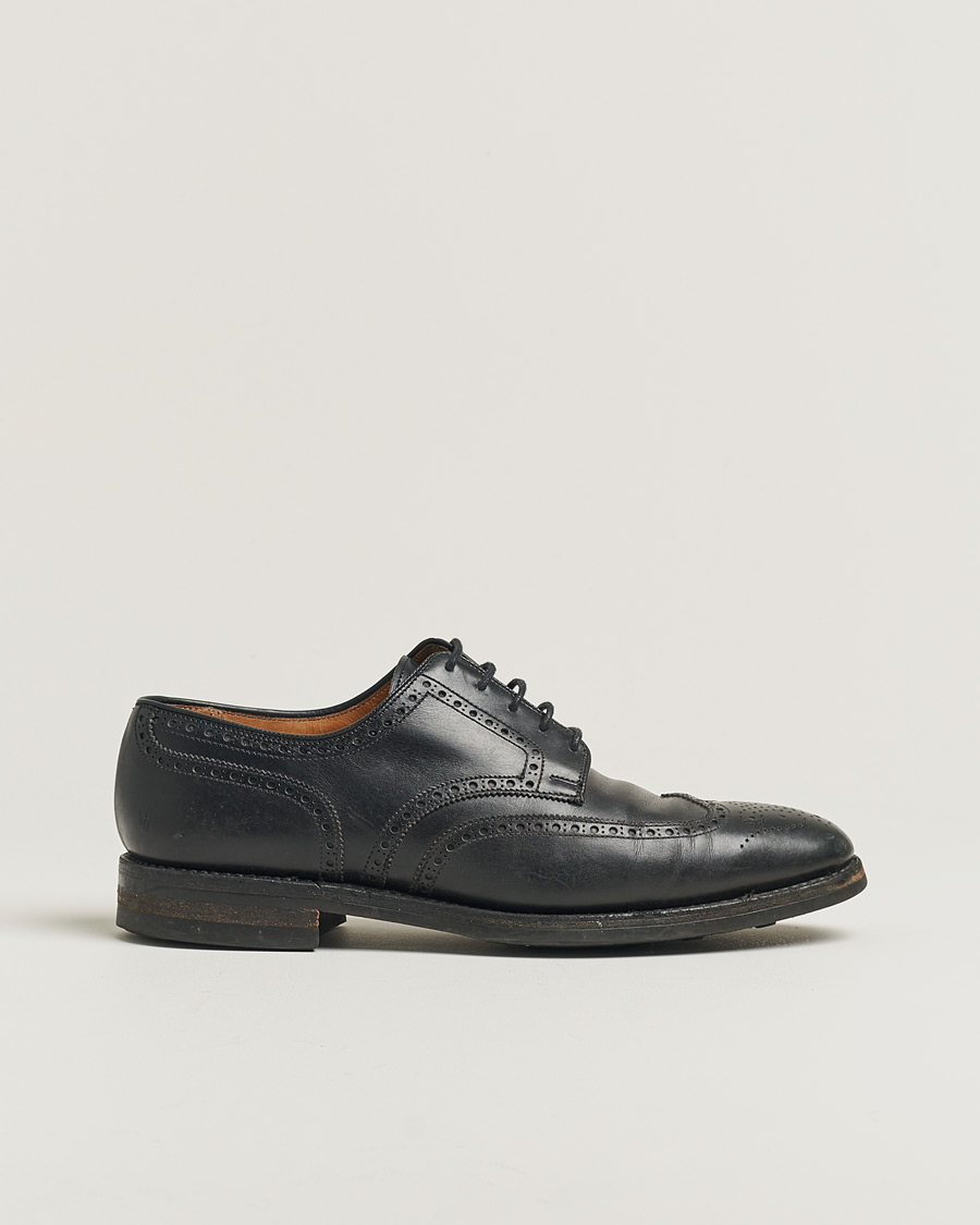 Uomini | Scarpe Pre-owned | Pre-owned | Crockett & Jones Swansea Brogue Black UK8,5 - EU42,5
