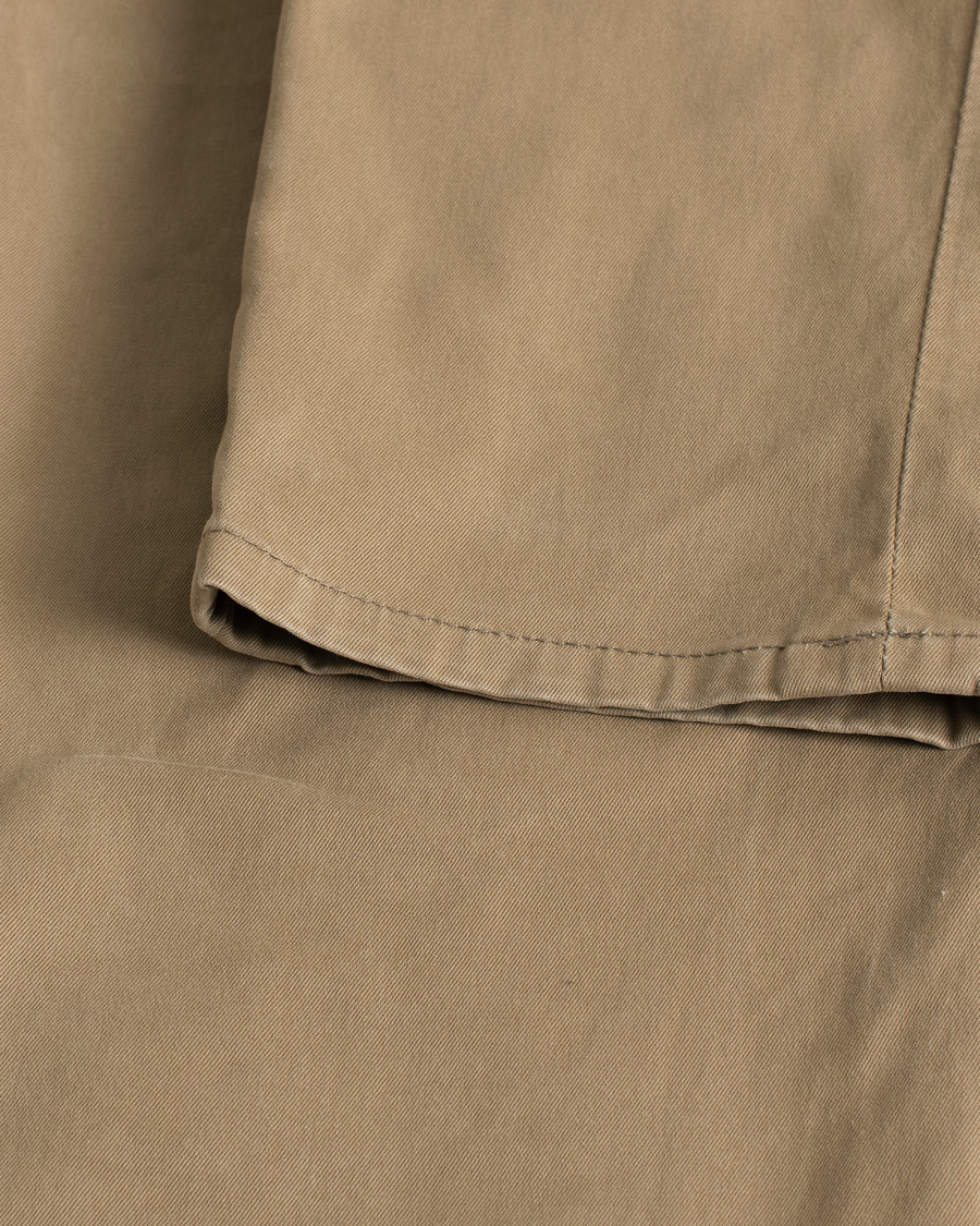 Uomini | Incotex Slim Fit Comfort Chino Khaki | Pre-owned | Incotex Slim Fit Comfort Chino Khaki