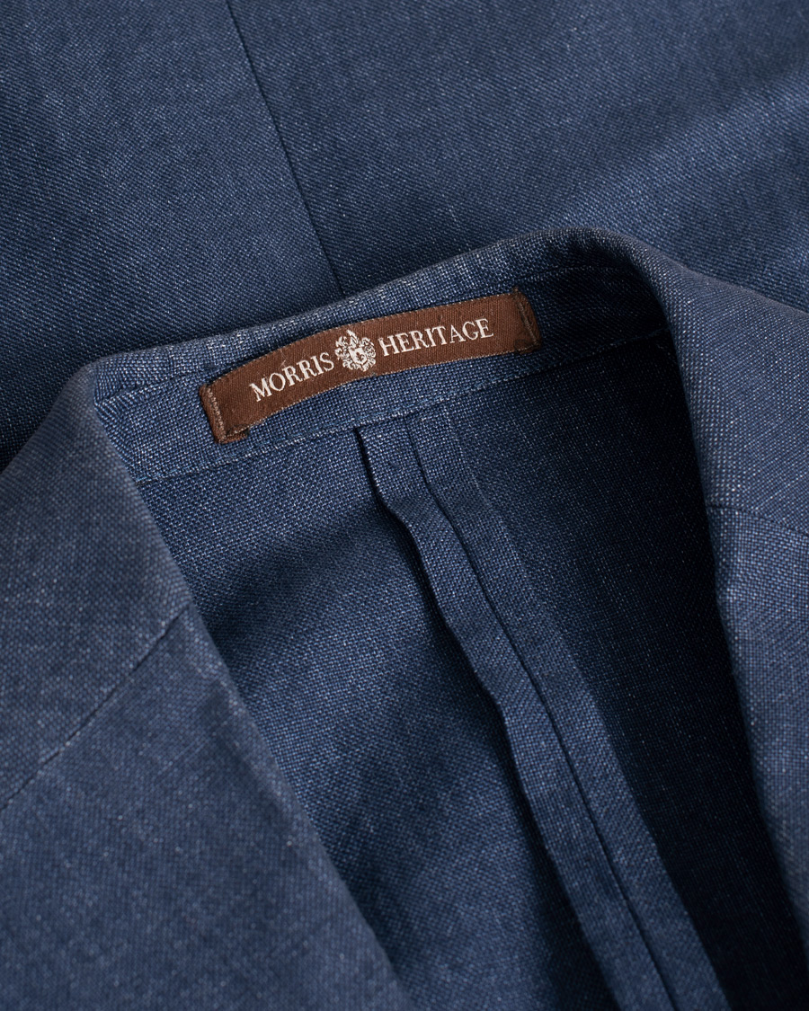 Uomini | Morris Heritage Edward Oxford Blazer Navy | Pre-owned | Morris Heritage Edward Oxford Blazer Navy