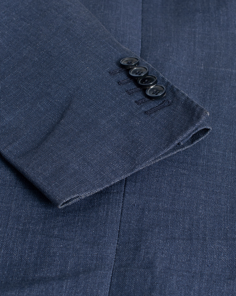 Uomini | Morris Heritage Edward Oxford Blazer Navy | Pre-owned | Morris Heritage Edward Oxford Blazer Navy