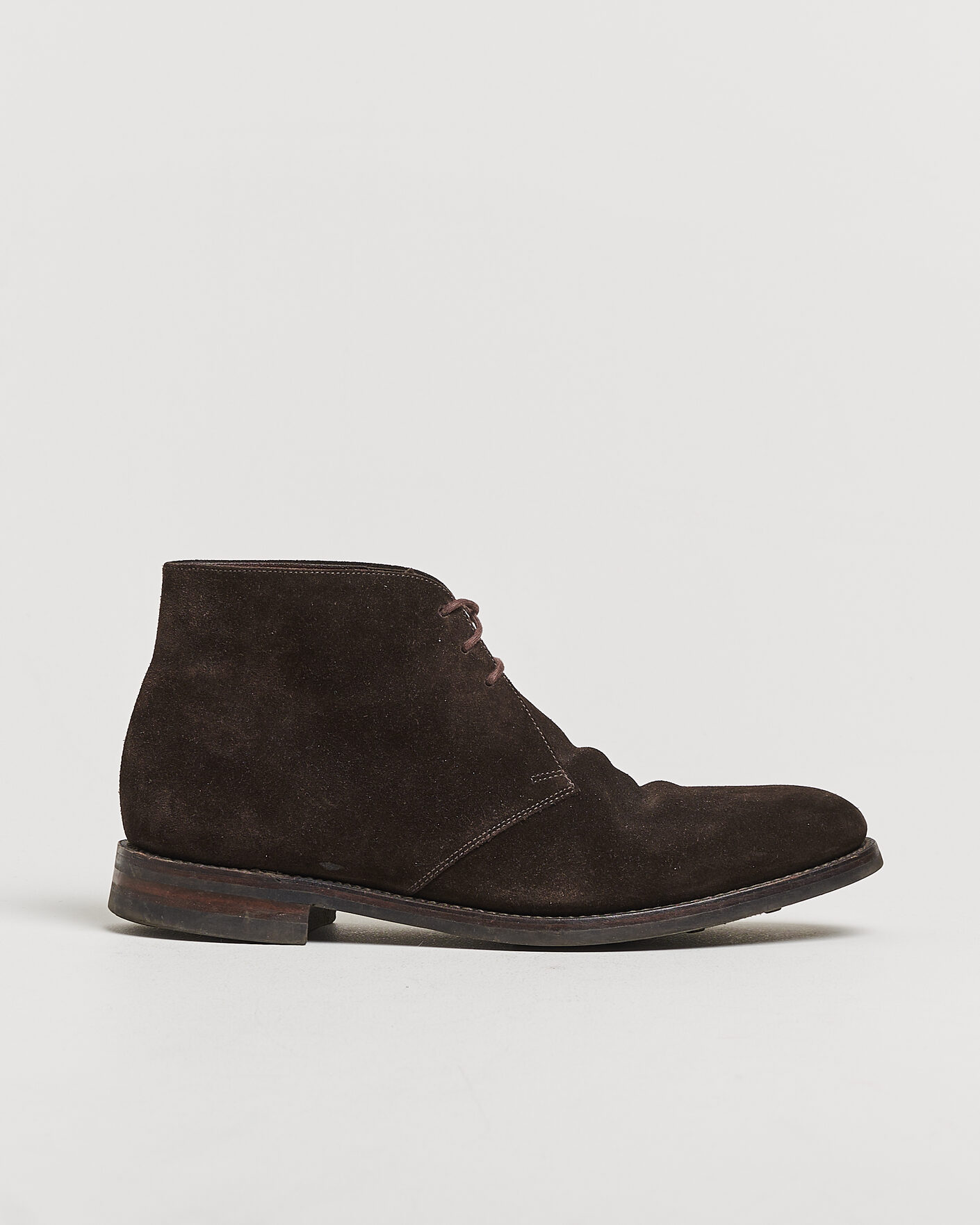 Uomini | Scarpe con cuciture Goodyear Pre-owned | Pre-owned | Loake 1880 Pimlico Chukka Boot Dark Brown Suede UK10 - EU44