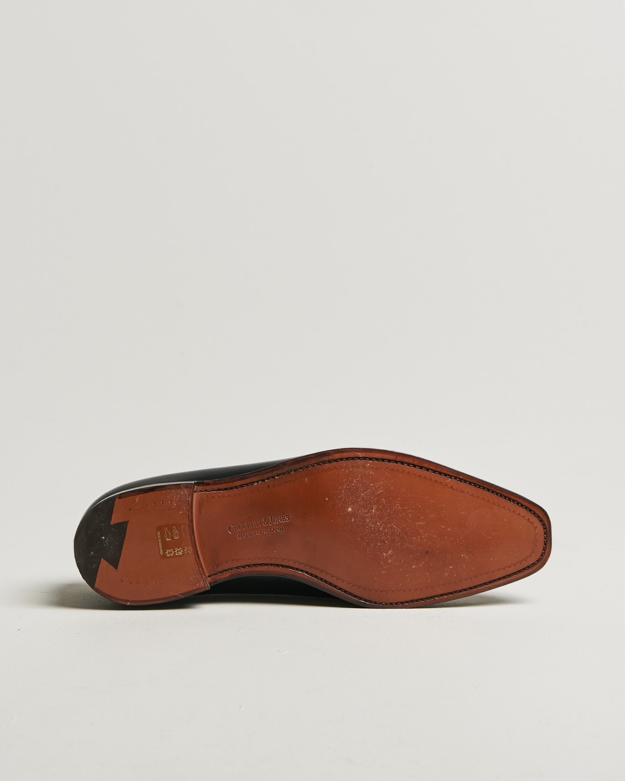 Uomini | Crockett & Jones Alex Wholecut Oxford Black Calf | Pre-owned | Crockett & Jones Alex Wholecut Oxford Black Calf