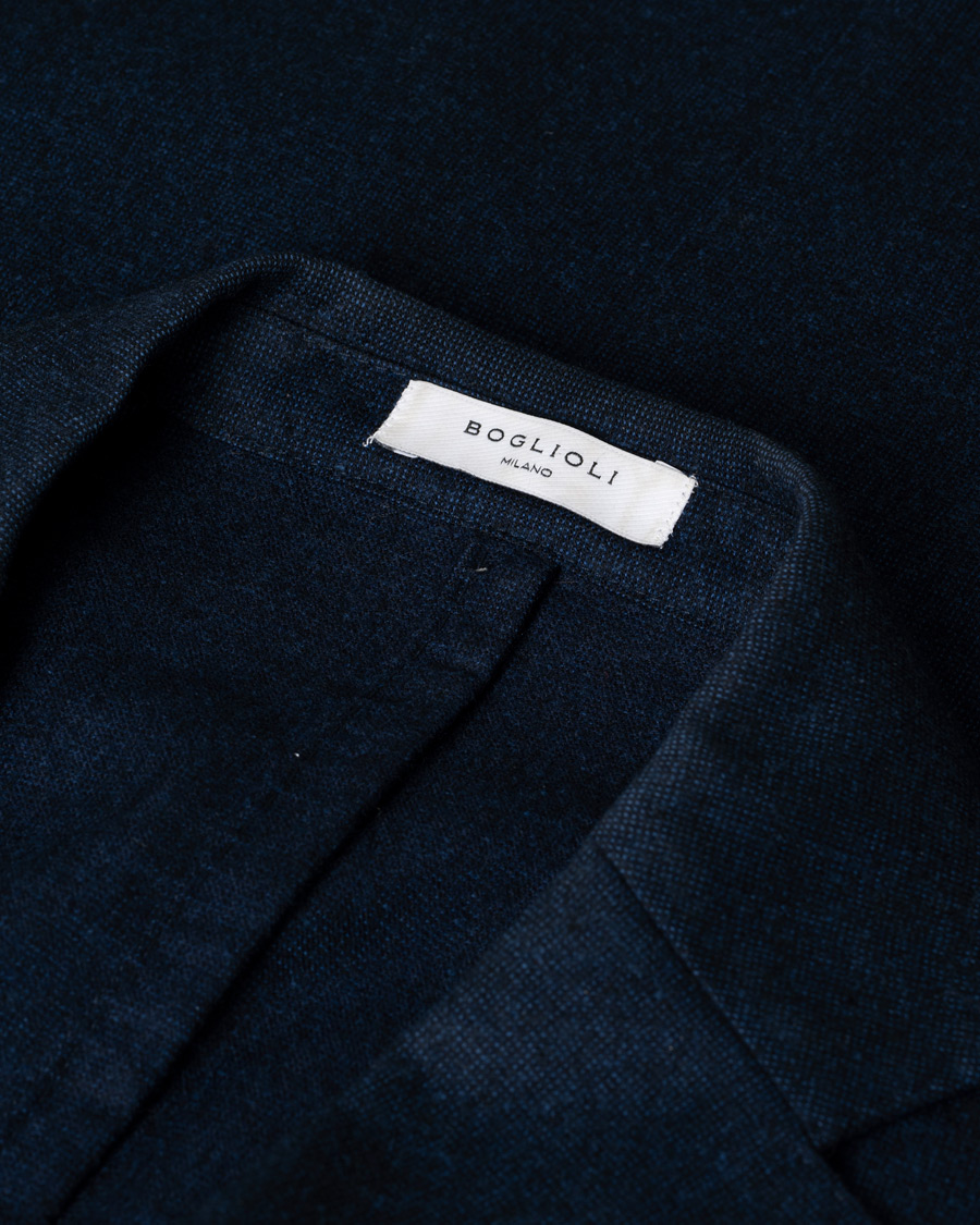 Uomini | Boglioli Wool K Jacket Suit Dark Navy | Pre-owned | Boglioli Wool K Jacket Suit Dark Navy