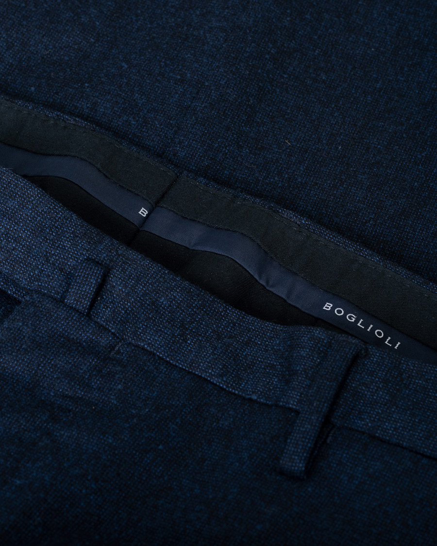 Uomini | Boglioli Wool K Jacket Suit Dark Navy | Pre-owned | Boglioli Wool K Jacket Suit Dark Navy