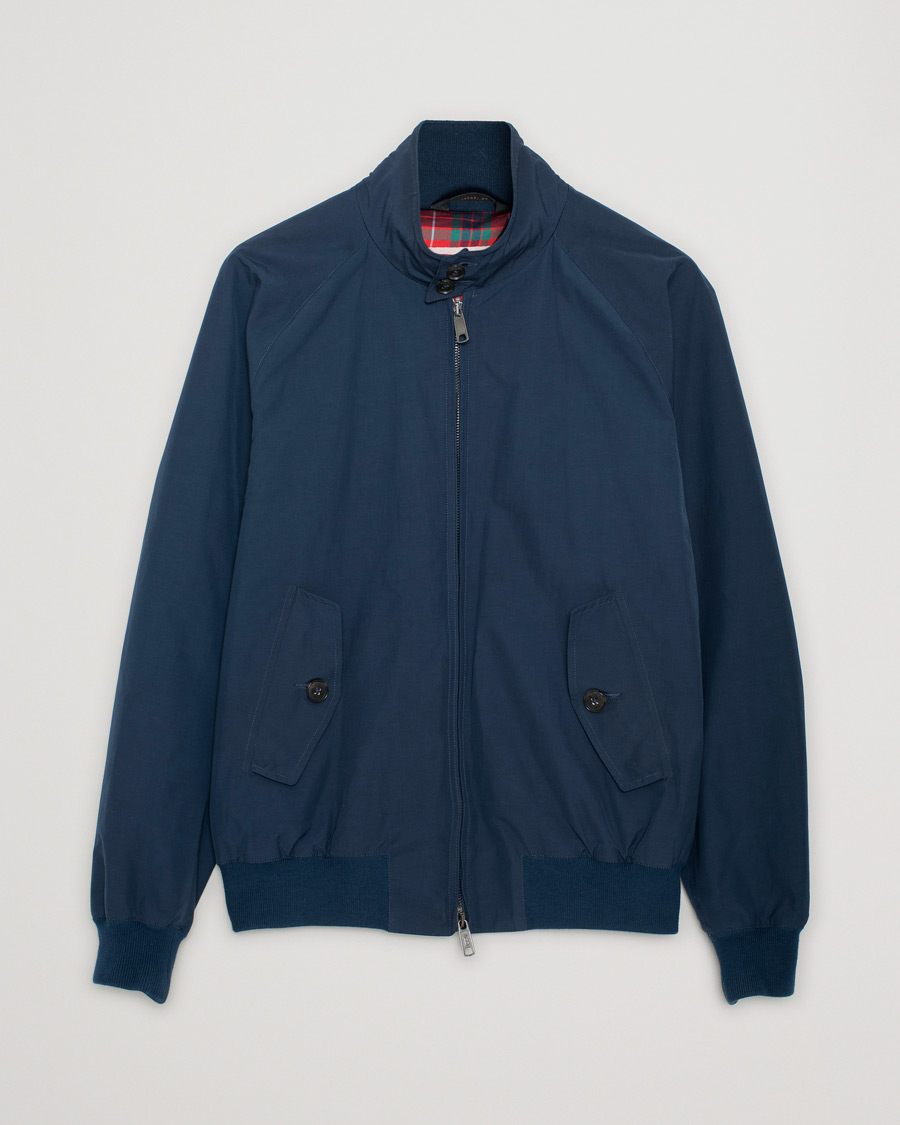 Uomini | Giacche | Pre-owned | Baracuta G9 Original Harrington Jacket Navy