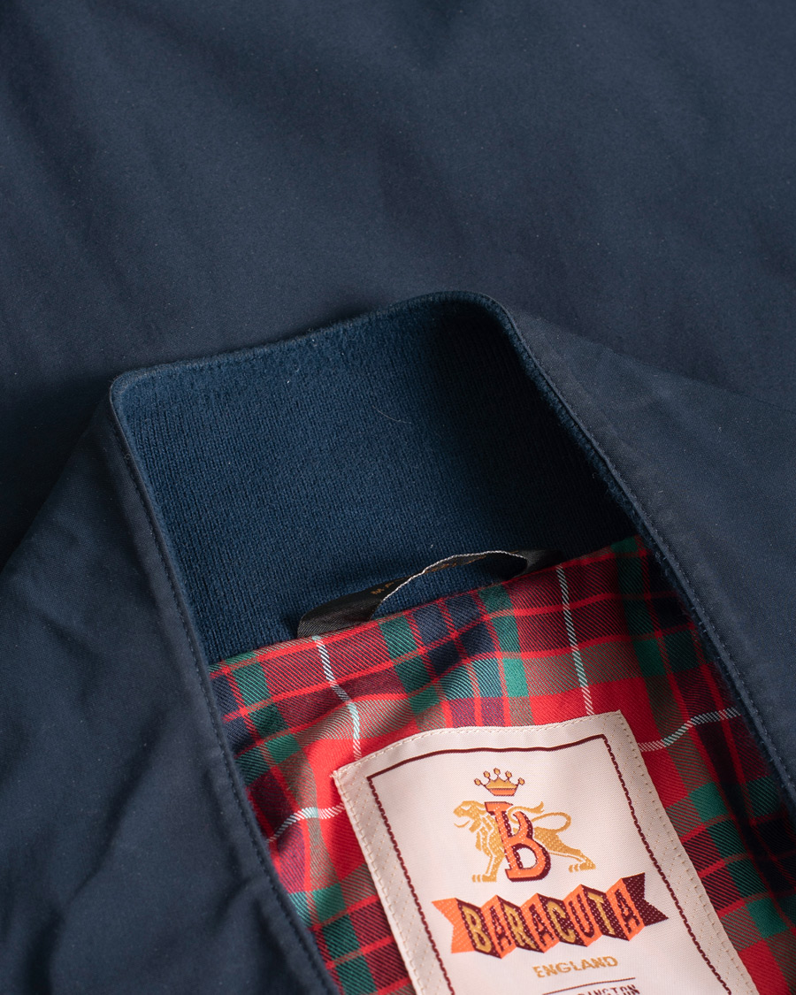 Uomini | Giacche | Pre-owned | Baracuta G9 Original Harrington Jacket Navy