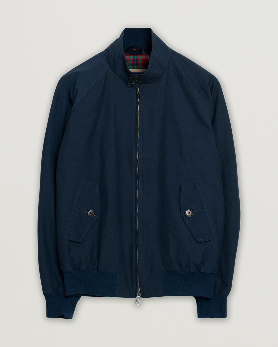 Uomini | Giacche | Pre-owned | Baracuta G9 Original Harrington Jacket Navy