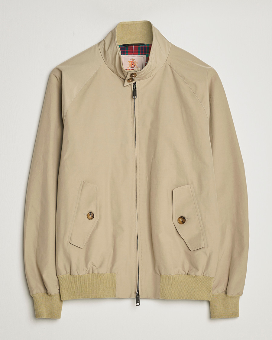 Uomini | Giacche Pre-owned | Pre-owned | Baracuta G9 Original Harrington Jacket Natural UK38 - EU48