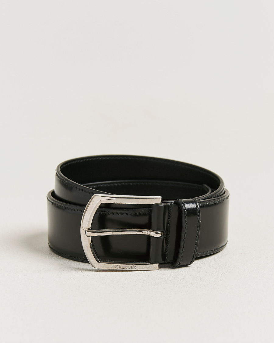 Uomini | Accessori Pre-owned | Pre-owned | Church's Polished Binder 3,5 cm Belt Black 95