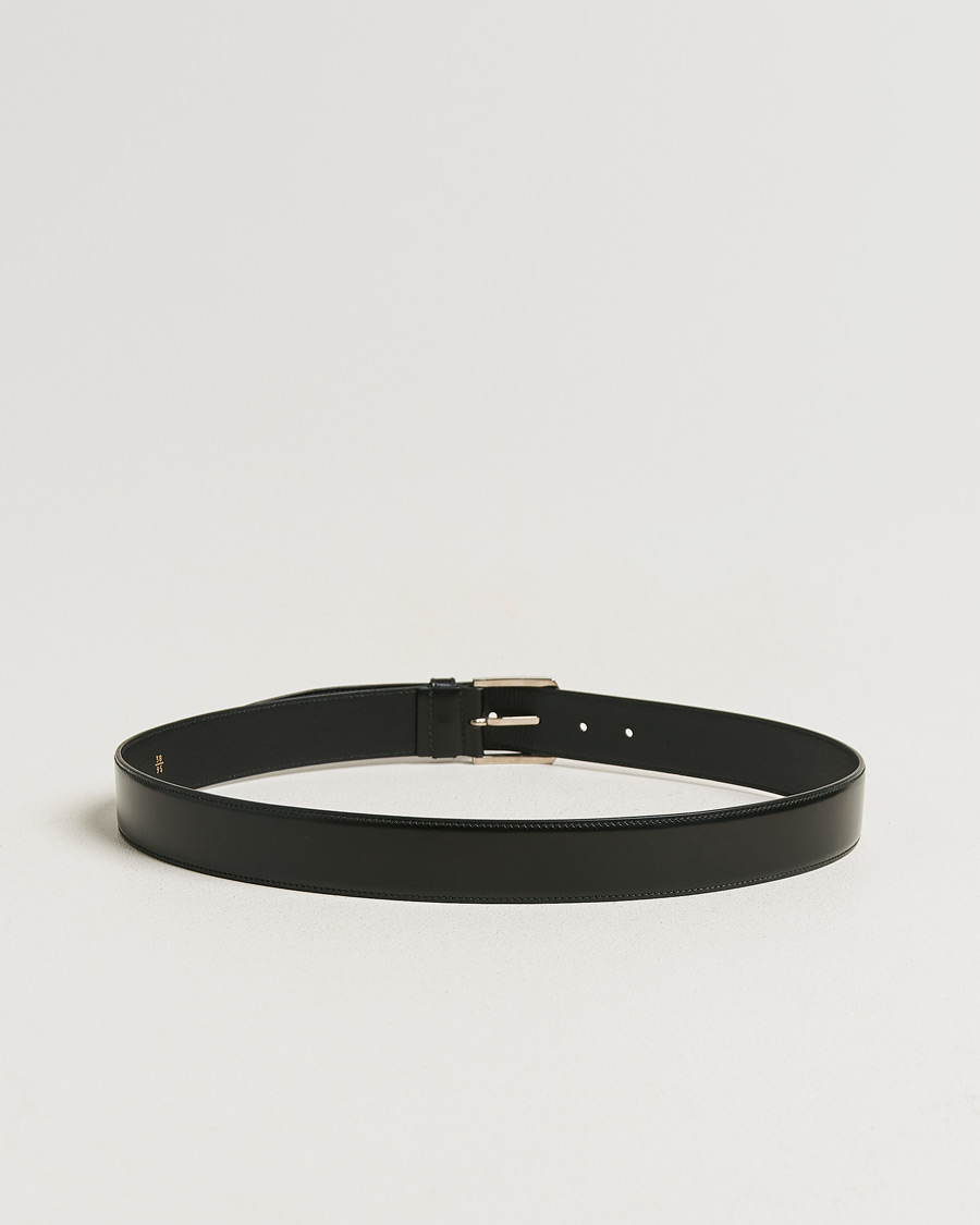 Uomini | Accessori Pre-owned | Pre-owned | Church's Polished Binder 3,5 cm Belt Black 95