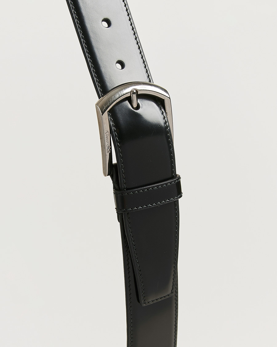 Uomini | Accessori Pre-owned | Pre-owned | Church's Polished Binder 3,5 cm Belt Black 95