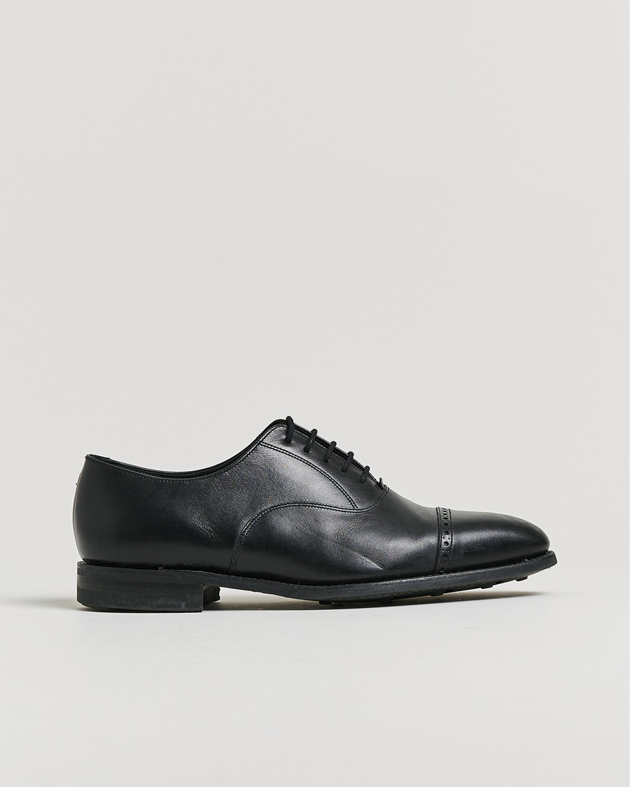 Uomini | Loake 1880 Cadogan Oxford Black Calf UK9 - EU43 | Pre-owned | Loake 1880 Cadogan Oxford Black Calf UK9 - EU43