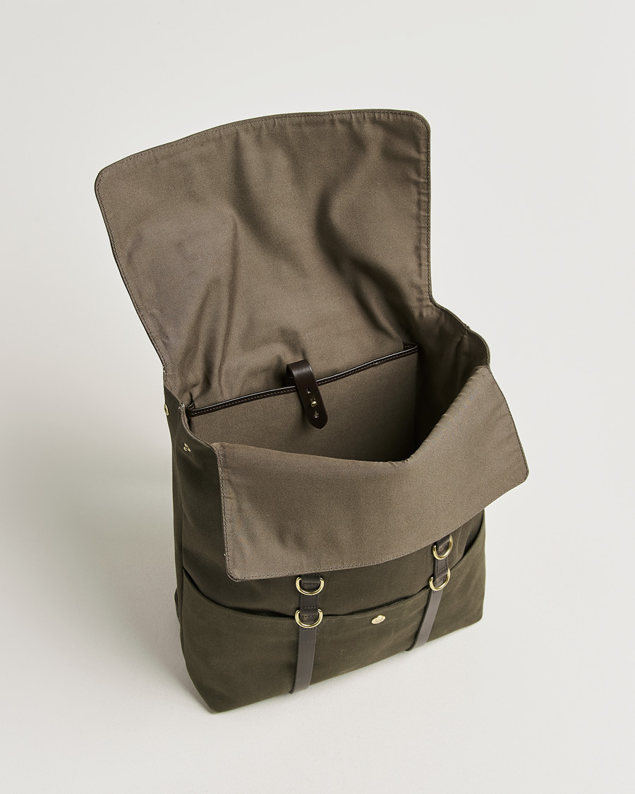 Uomini | Accessori Pre-owned | Pre-owned | Mismo M/S Nylon Backpack Army/Dark Brown