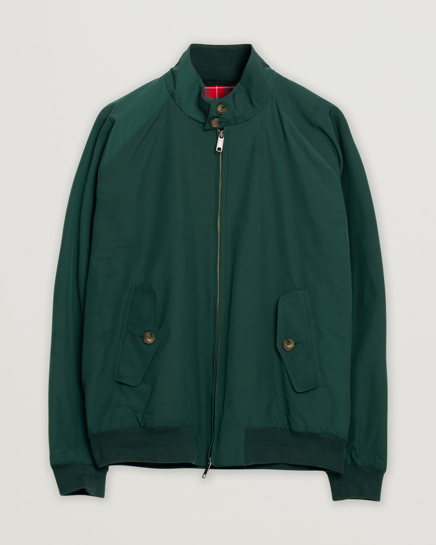 Uomini | Giacche | Pre-owned | Baracuta G9 Original Harrington Jacket Racing Green
