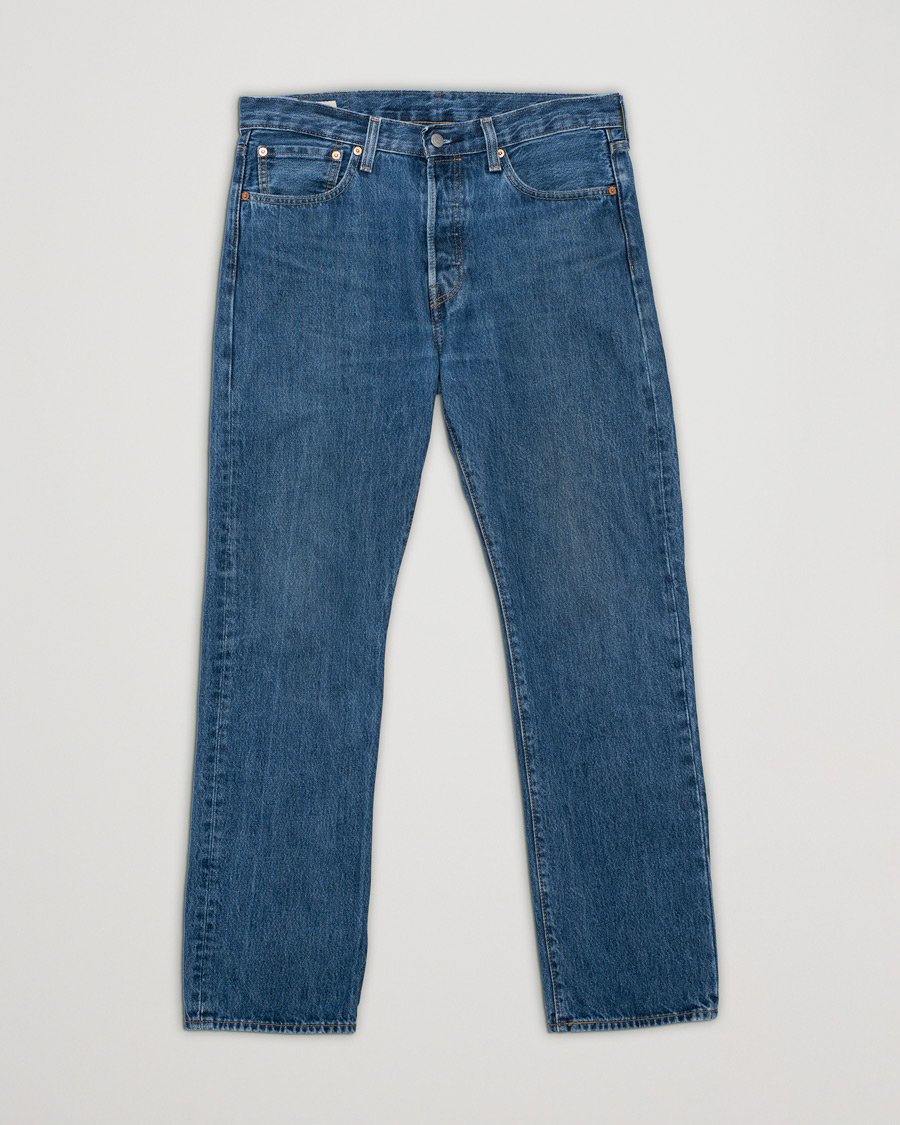 Uomini | Levi's 501 Original Fit Jeans Stonewash | Pre-owned | Levi's 501 Original Fit Jeans Stonewash