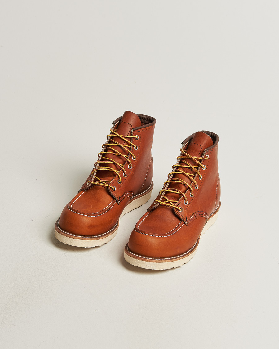 Uomini | Red Wing Shoes Moc Toe Boot Oro Legacy Leather US10,5 - EU43,5 | Pre-owned | Red Wing Shoes Moc Toe Boot Oro Legacy Leather US10,5 - EU43,5