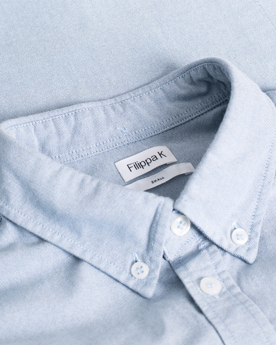 Uomini | Filippa K Paul Oxford Shirt Blue S | Pre-owned | Filippa K Paul Oxford Shirt Blue S