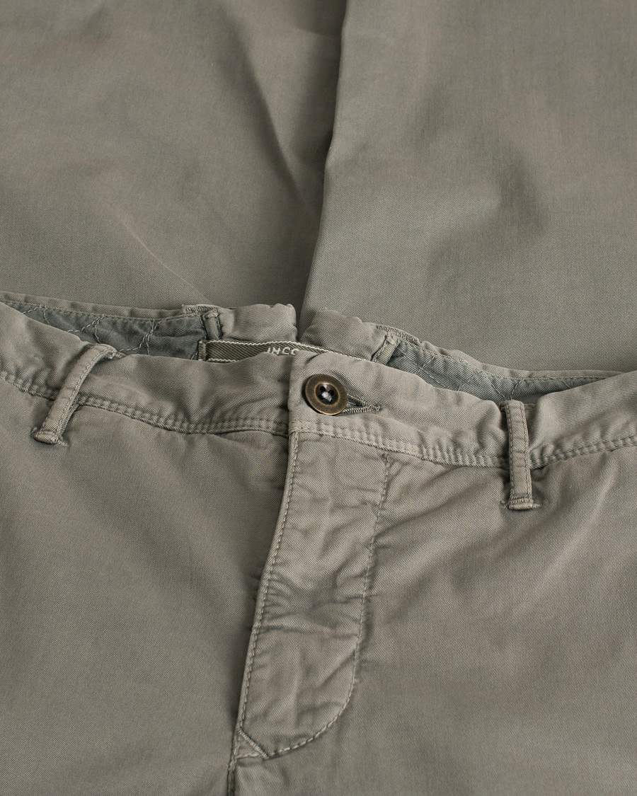 Uomini | Incotex Slim Fit Stretch Slacks Grey W33 | Pre-owned | Incotex Slim Fit Stretch Slacks Grey W33