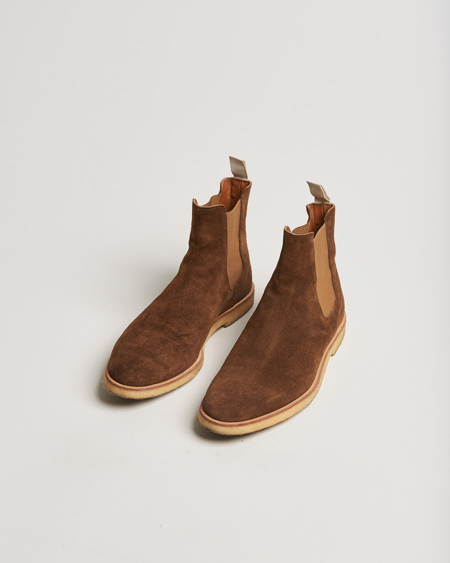 Uomini | Common Projects Chelsea Boot Brown 43 | Pre-owned | Common Projects Chelsea Boot Brown 43