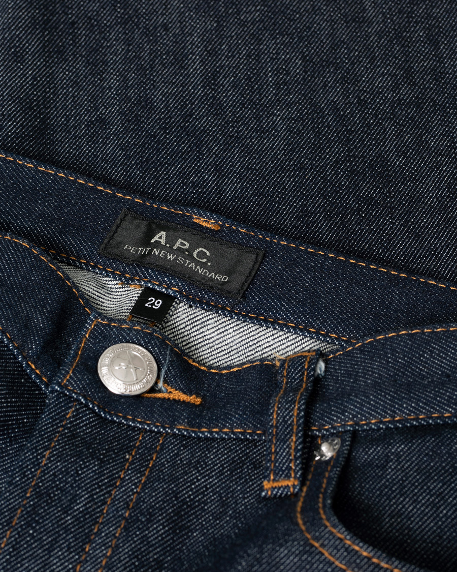 Uomini | Jeans | Pre-owned | A.P.C. Petit New Standard Stretch Jeans Dark Indigo