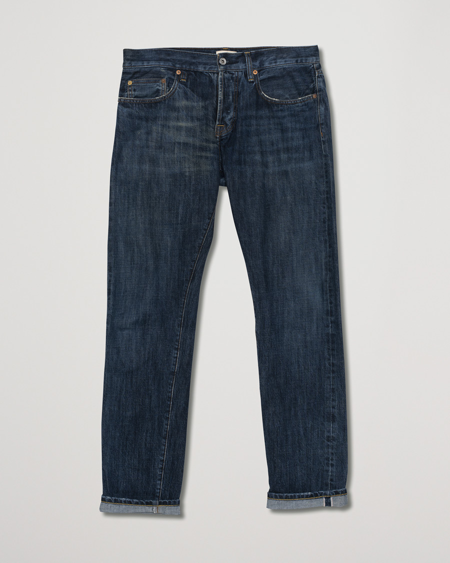 Uomini | C.O.F. Studio M3 Regular Tapered Fit Selvedge Jeans 3 Months Blue | Pre-owned | C.O.F. Studio M3 Regular Tapered Fit Selvedge Jeans 3 Months Blue