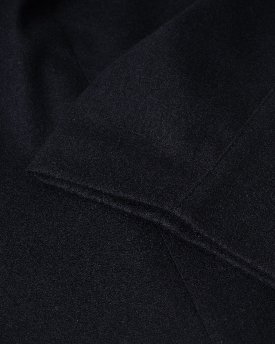 Uomini | The Gigi Tonga Stretch Flannel Pleated Trousers Navy 48 | Pre-owned | The Gigi Tonga Stretch Flannel Pleated Trousers Navy 48