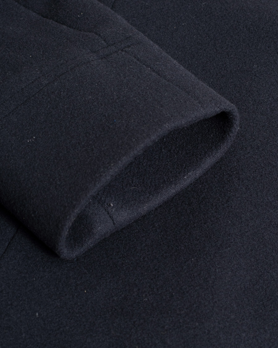 Uomini | Polo Ralph Lauren Wool Peacoat Navy | Pre-owned | Polo Ralph Lauren Wool Peacoat Navy