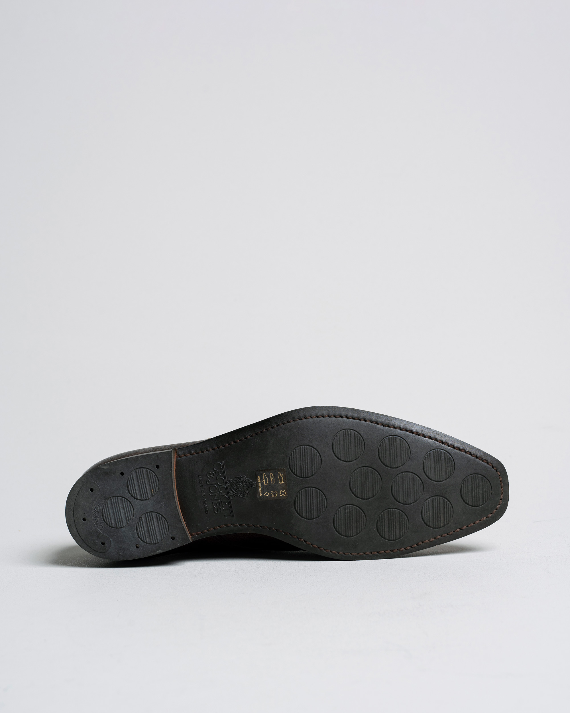 Uomini | Crockett & Jones Lowndes Monkstrap City Sole Dark Brown Calf UK8,5 - EU42,5 | Pre-owned | Crockett & Jones Lowndes Monkstrap City Sole Dark Brown Calf UK8,5 - EU42,5