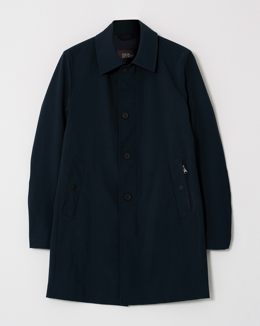 Uomini | Giacche | Pre-owned | Oscar Jacobson Johnsson Coat Navy 46
