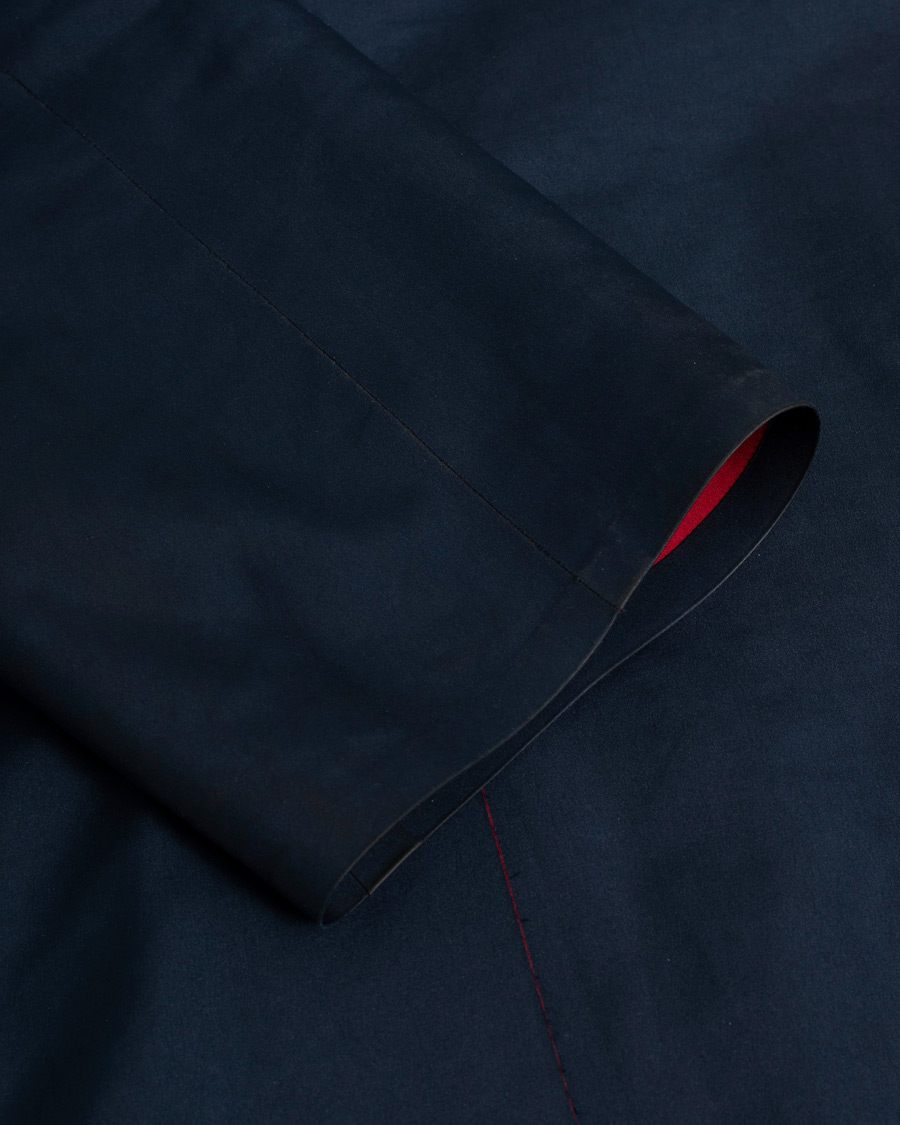 Uomini | Giacche | Pre-owned | Kired Pablo Laser Cut Trench Blue