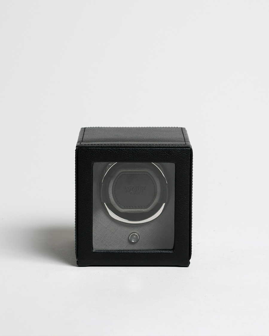 Uomini | WOLF Cub Single Winder With Cover Black | Pre-owned | WOLF Cub Single Winder With Cover Black