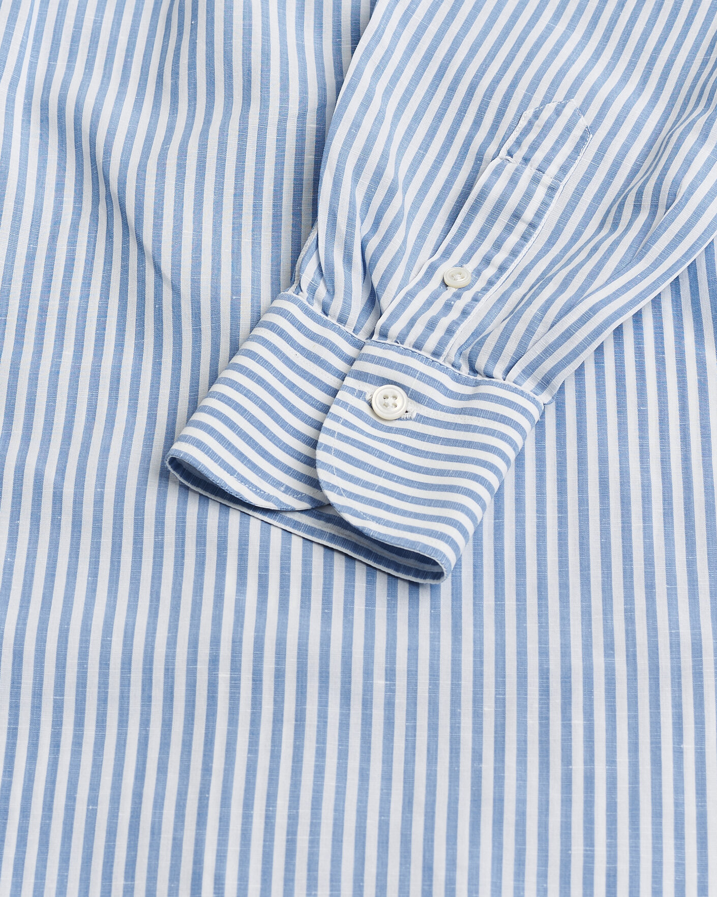 Uomini | Camicie Pre-owned | Pre-owned | Finamore Napoli Slim Fit Shirt Blue Stripe 38 - S