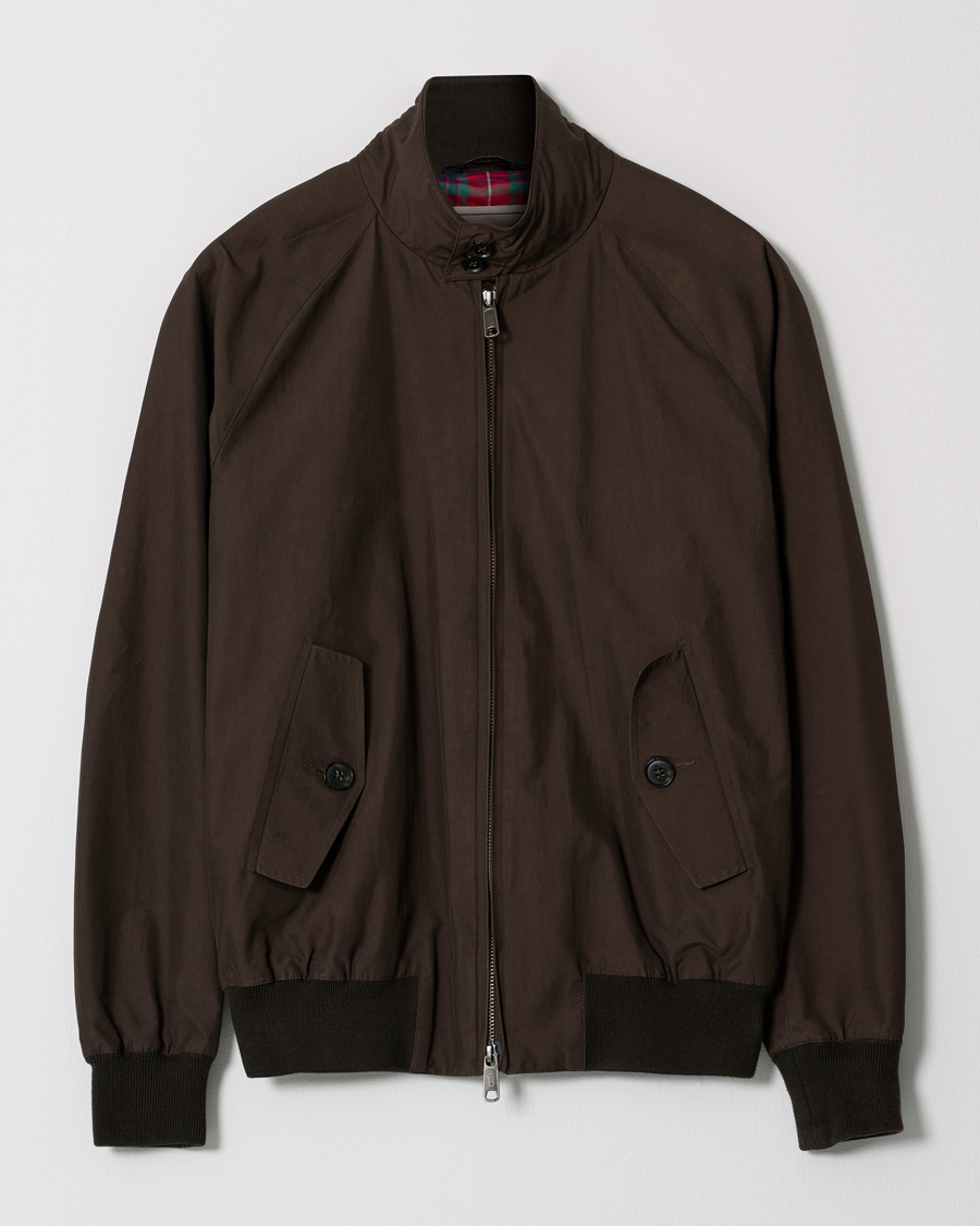 Uomini | Giacche | Pre-owned | Baracuta G9 Original Harrington Jacket Chocolate UK38 - EU48