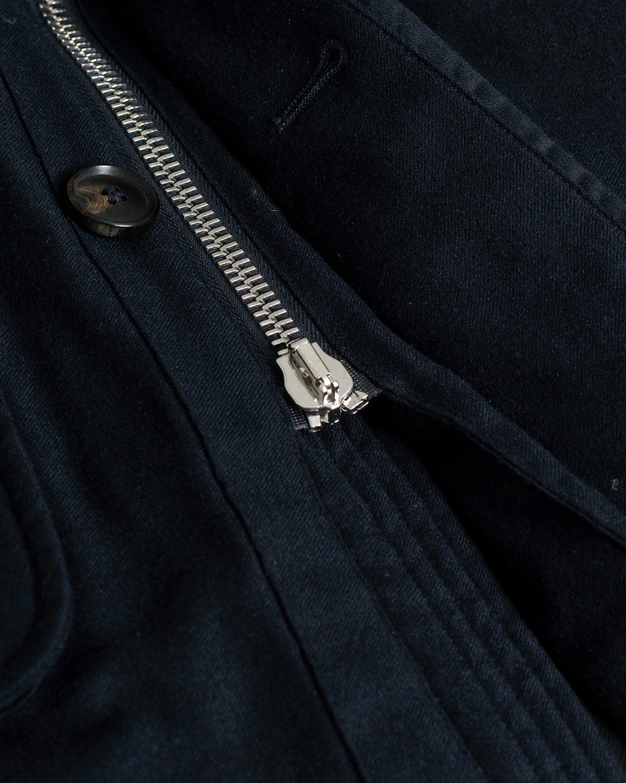 Uomini | Morris Heritage Brunate Limited Wool Down Parka Navy | Pre-owned | Morris Heritage Brunate Limited Wool Down Parka Navy