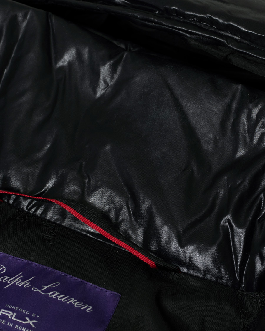 Uomini | Ralph Lauren Purple Label Nylon Down Jacket Black M | Pre-owned | Ralph Lauren Purple Label Nylon Down Jacket Black M