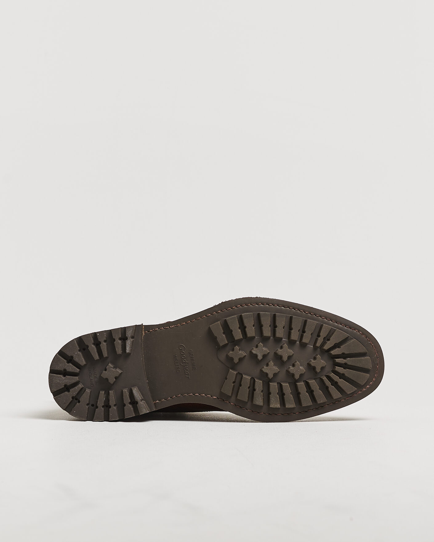Uomini | Scarpe con cuciture Goodyear Pre-owned | Pre-owned | Loake 1880 Sedbergh Derby Boot Brown Grain Calf UK9 - EU43